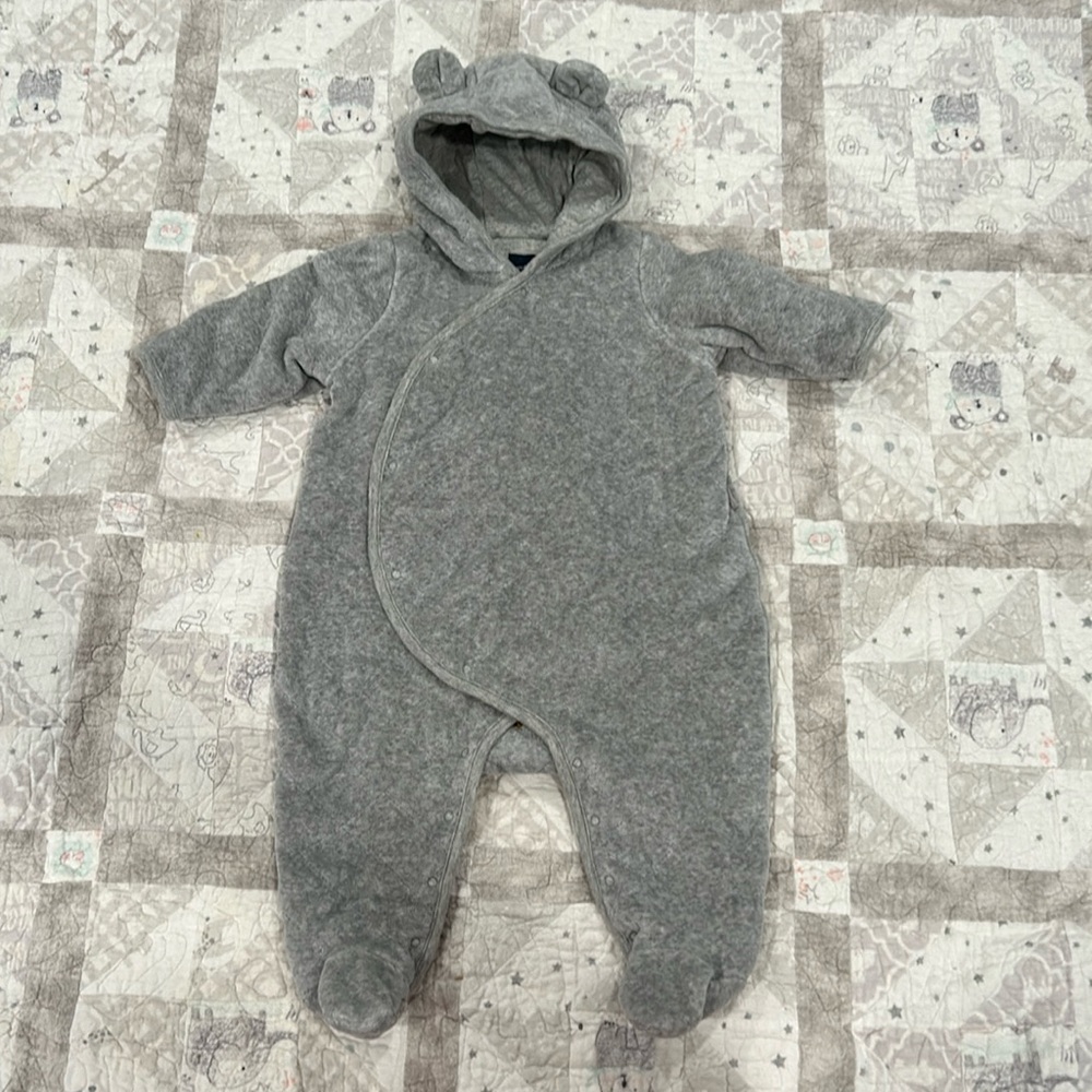 Babygap hooded jumpsuit
